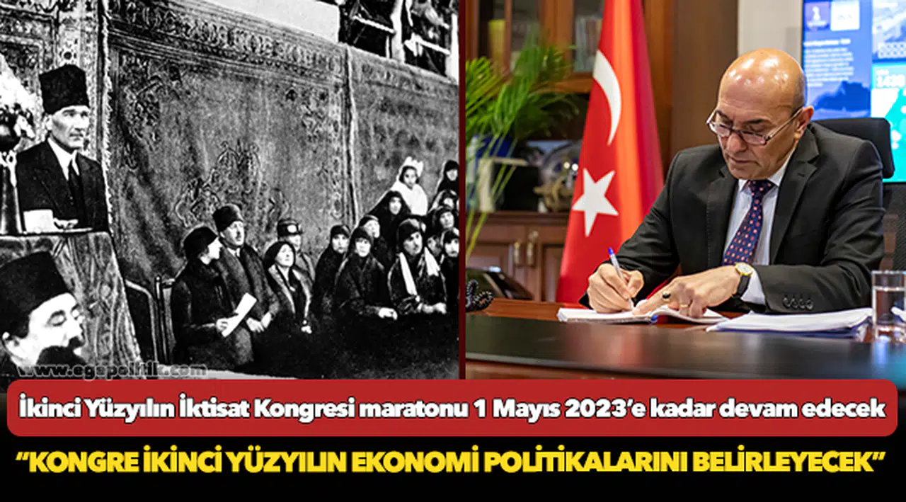 İkinci Yüzyılın İktisat Kongresi maratonu, 1 Ağustos’ta başlayıp 1 Mayıs 2023’e kadar devam edecek