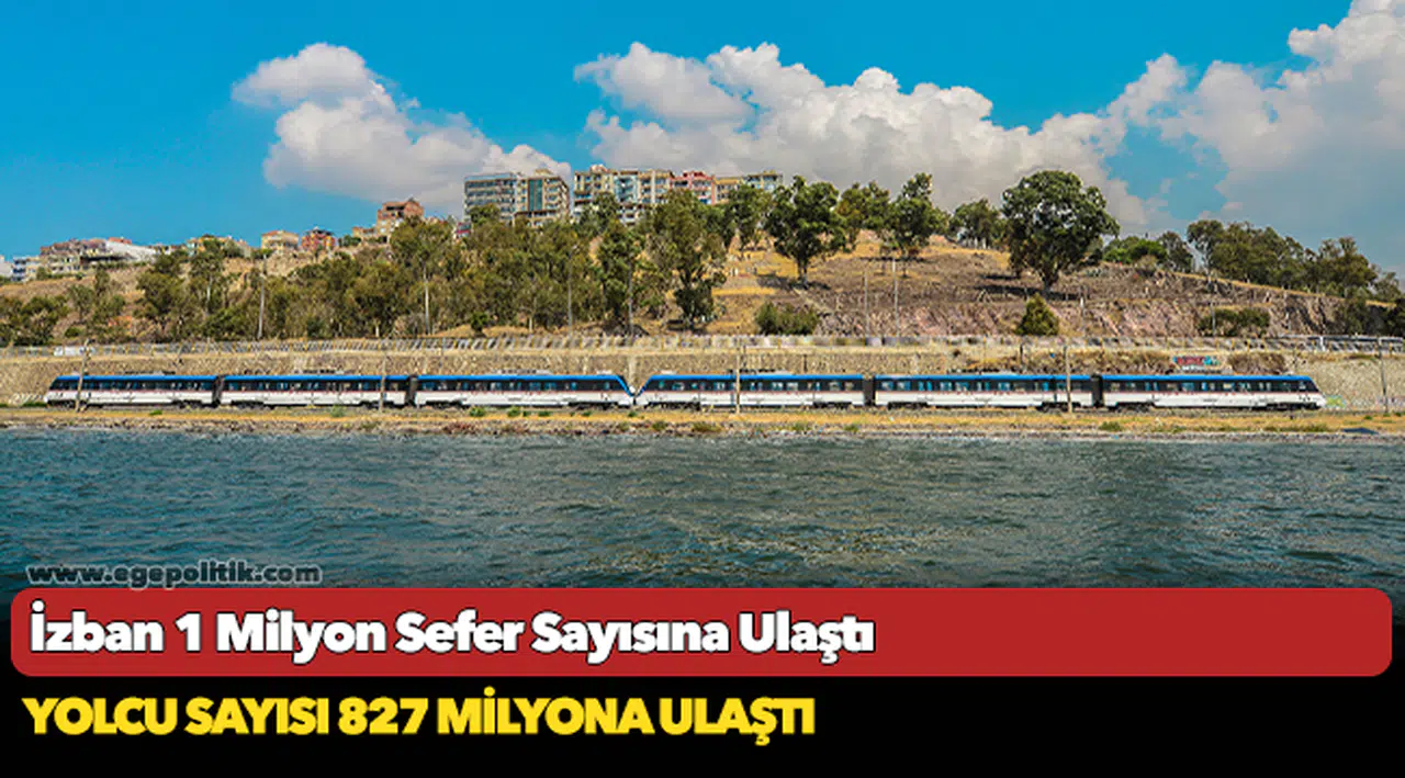 İzban 1 Milyon Sefer Sayısına Ulaştı