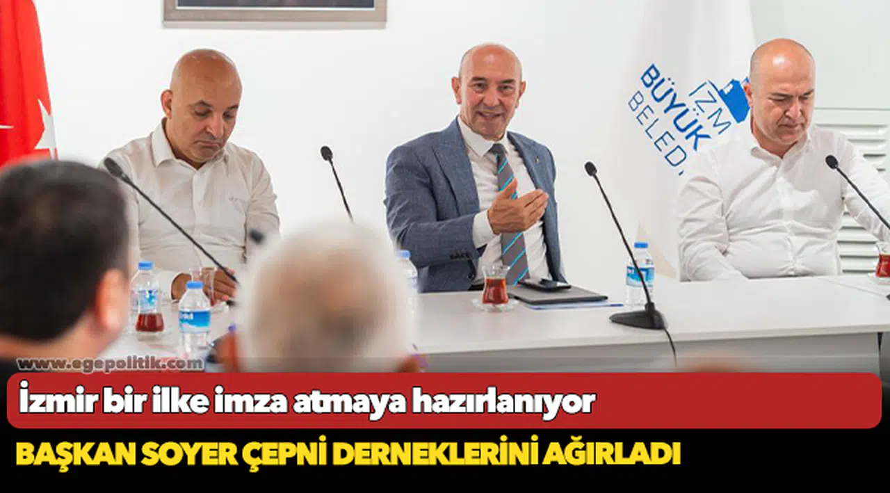 İzmir bir ilke imza atmaya hazırlanıyor