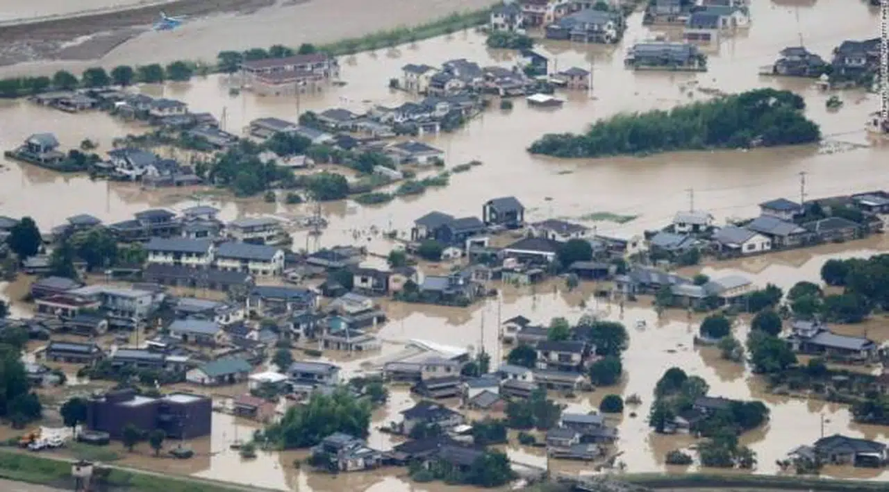 Japonya'da şiddetli yağış alarmı: 470 bin kişi tahliye edilecek