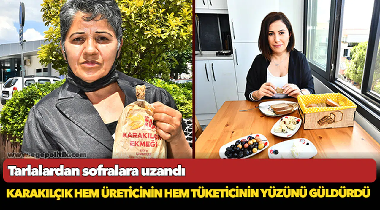 Karakılçık hem üreticinin hem tüketicinin yüzünü güldürdü