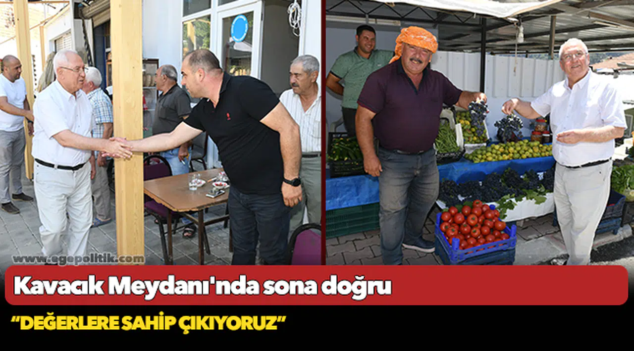 Kavacık Meydanı'nda sona doğru