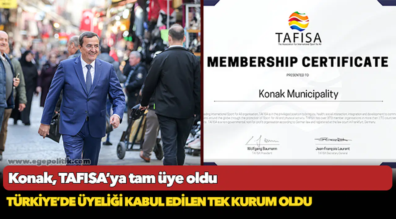 Konak, TAFISA’ya tam üye oldu