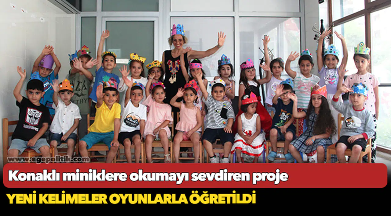 Konaklı miniklere  Okumayı sevdiren proje