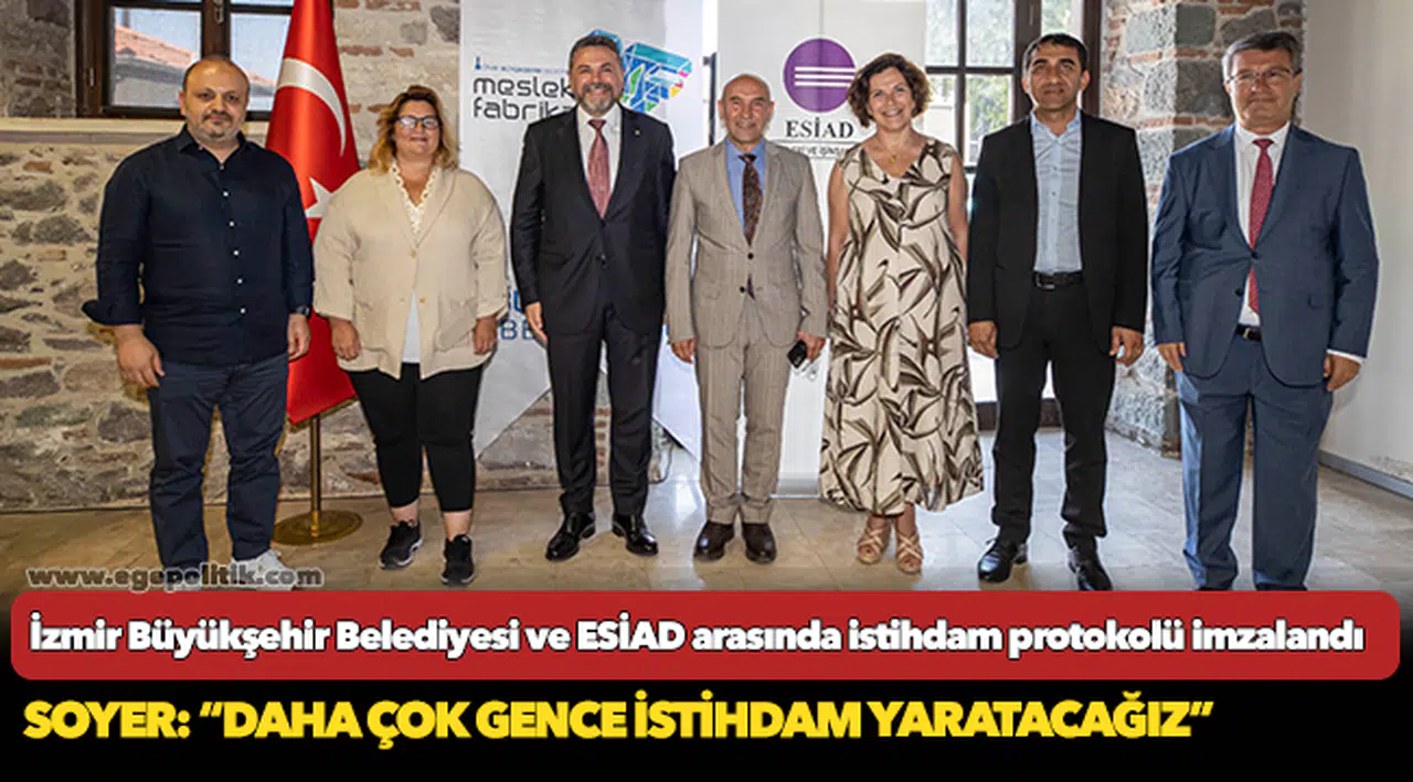 Soyer: “Daha çok gence istihdam yaratacağız”