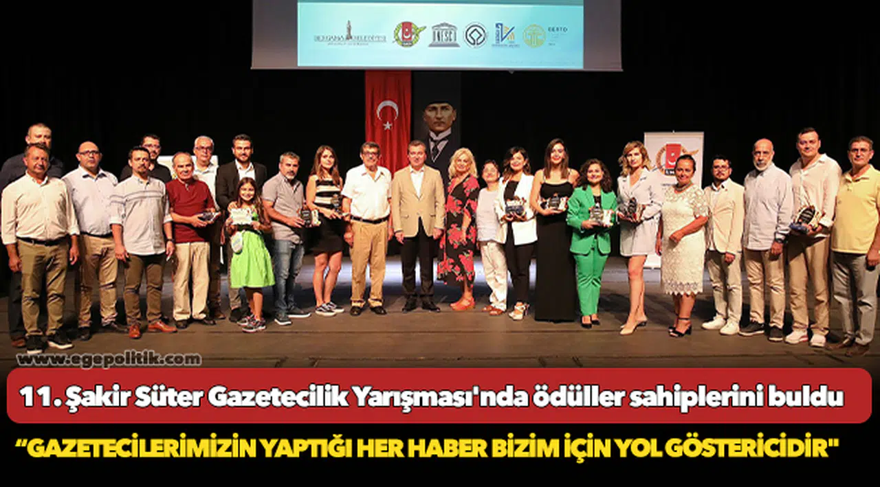 11. Şakir Süter Gazetecilik Yarışması'nda ödüller sahiplerini buldu