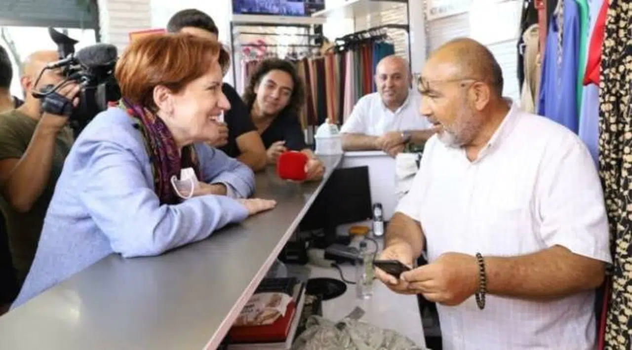 Akşener'e dert yanan esnaf: Bu sistemde 50 yıl çalışsak ev sahibi olamayız