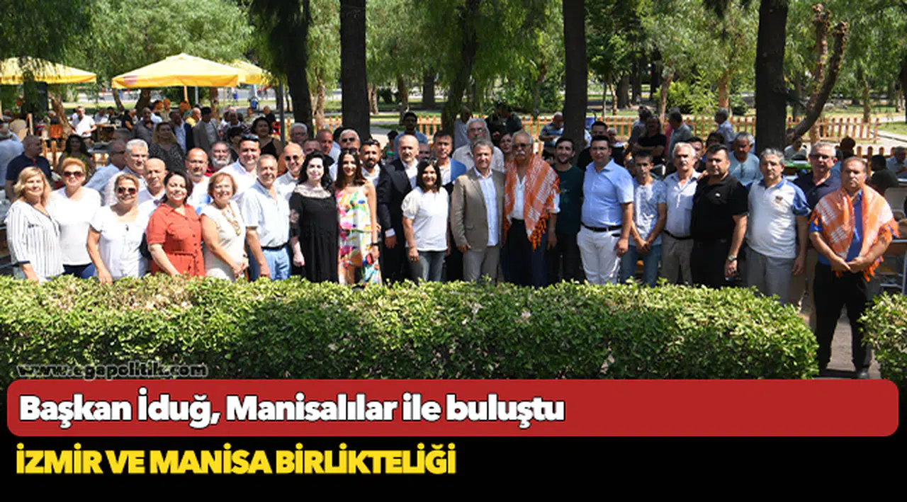 Başkan İduğ, Manisalılar ile buluştu