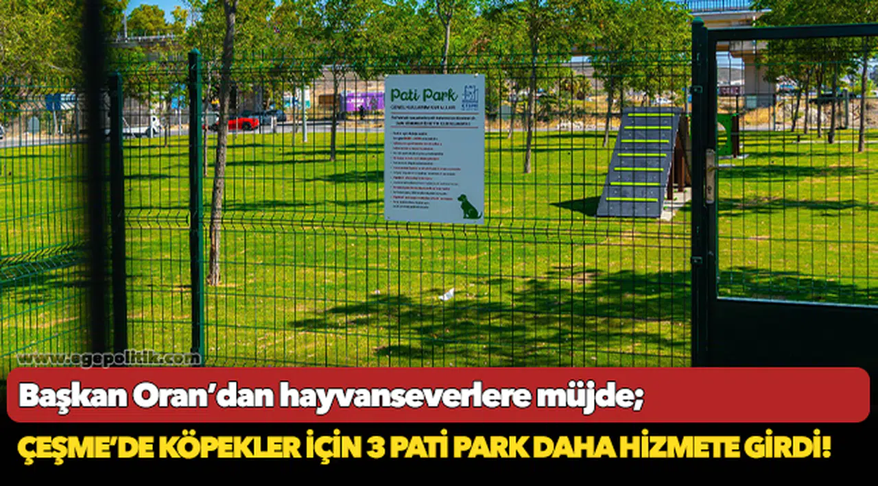 Başkan Oran’dan hayvanseverlere müjde!