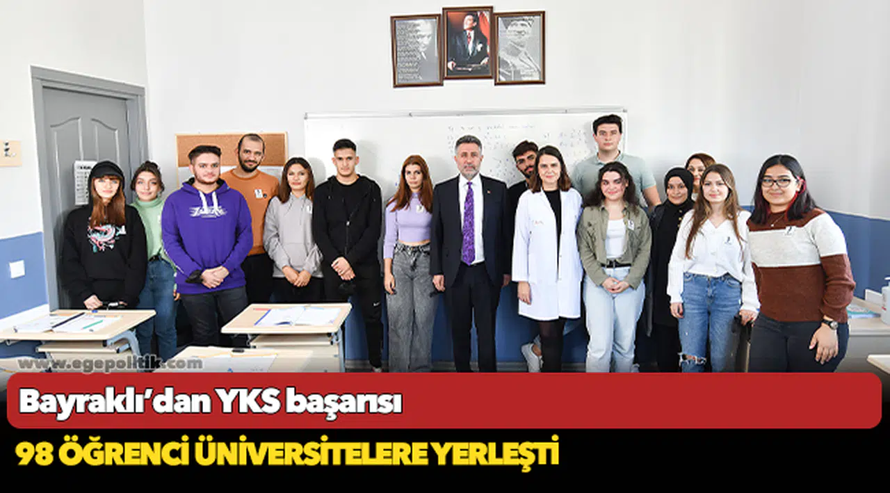 Bayraklı’dan YKS başarısı