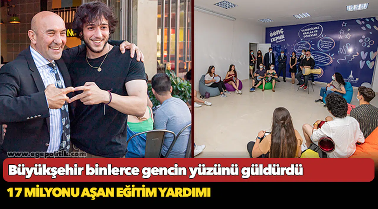 Büyükşehir binlerce gencin yüzünü güldürdü