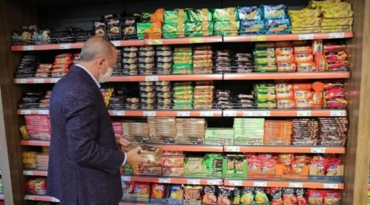 Erdoğan'ın 'fiyatlar uygun' dediği reyondaki ürünler en az yüzde 80 zamlandı