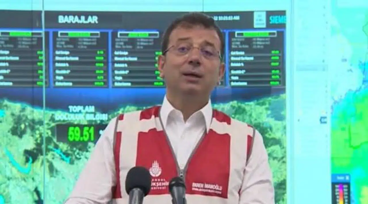İmamoğlu'ndan sağanak yağış açıklaması: Gün boyu devam edecek