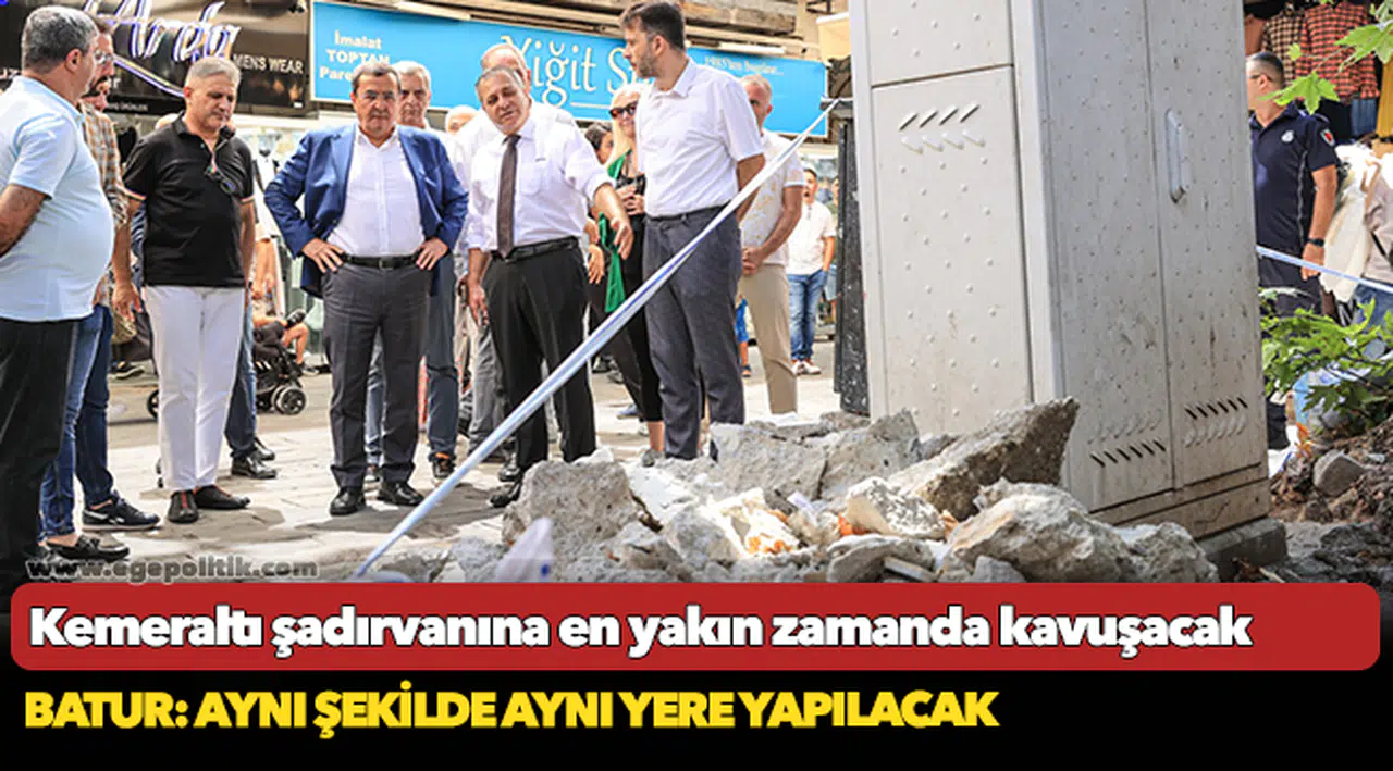 Kemeraltı şadırvanına  En yakın zamanda kavuşacak