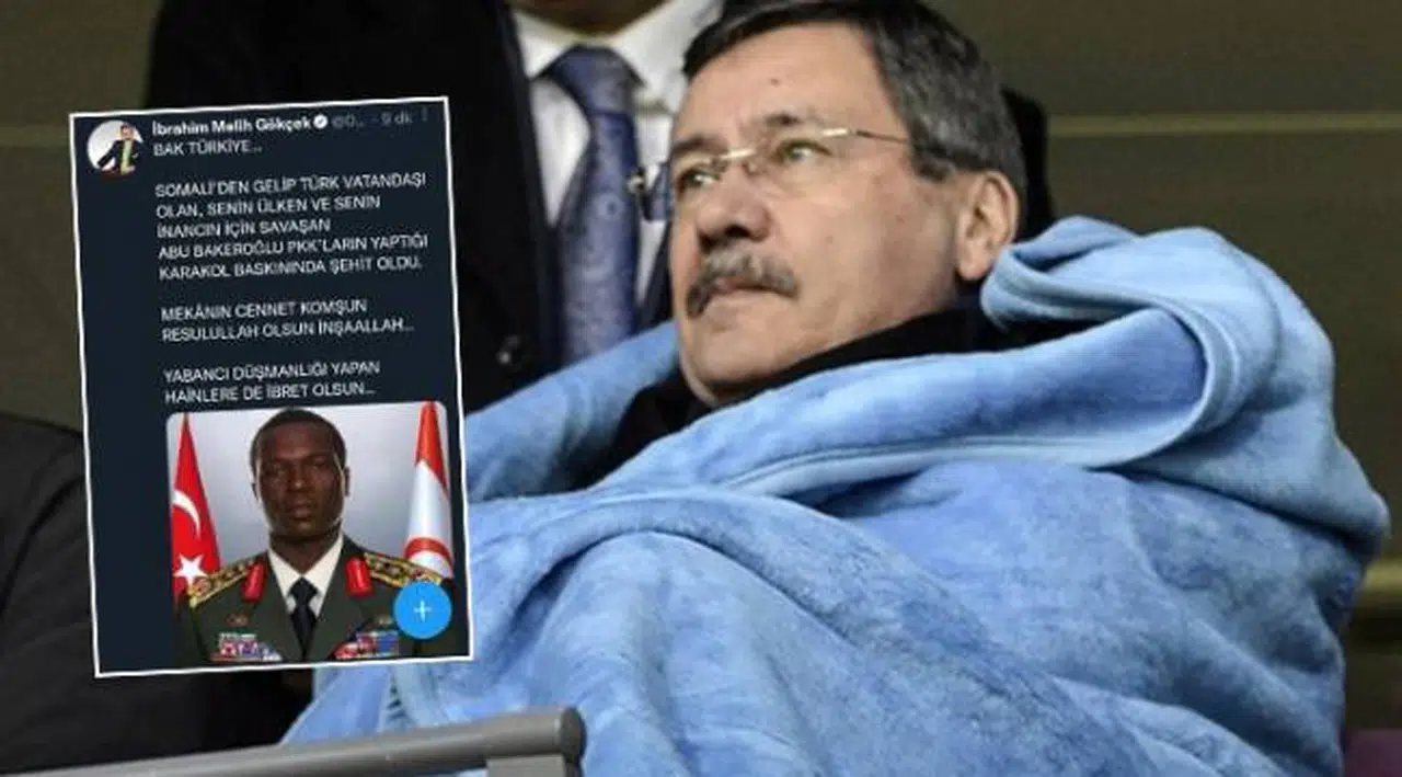 Melih Gökçek Beşiktaşlı eski futbolcuyu 'şehit' etti