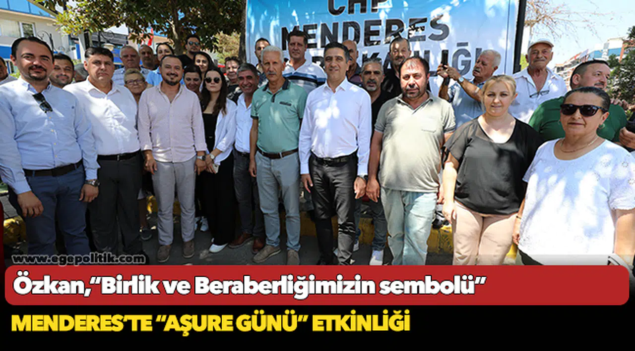 Menderes'te "Aşure Günü" etkinliği