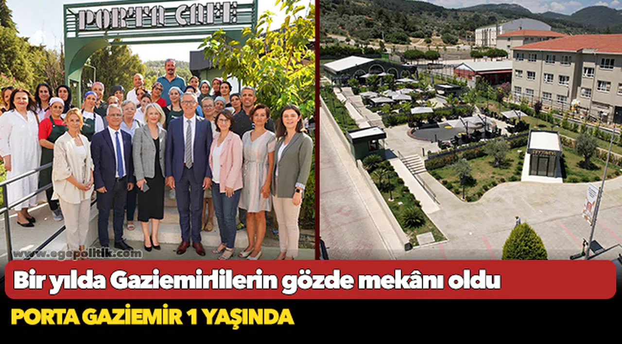 Porta Gaziemir 1 yaşında