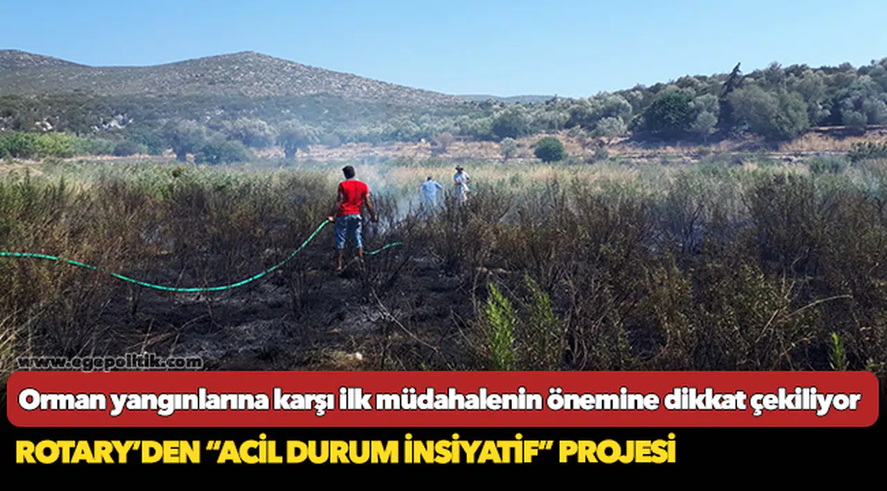 Rotary'den "Acil Durum İnsiyatif" projesi