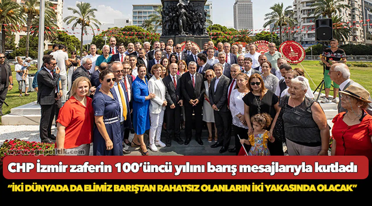 Soyer: İki dünyada da elimiz barıştan rahatsız olanların iki yakasında olacak