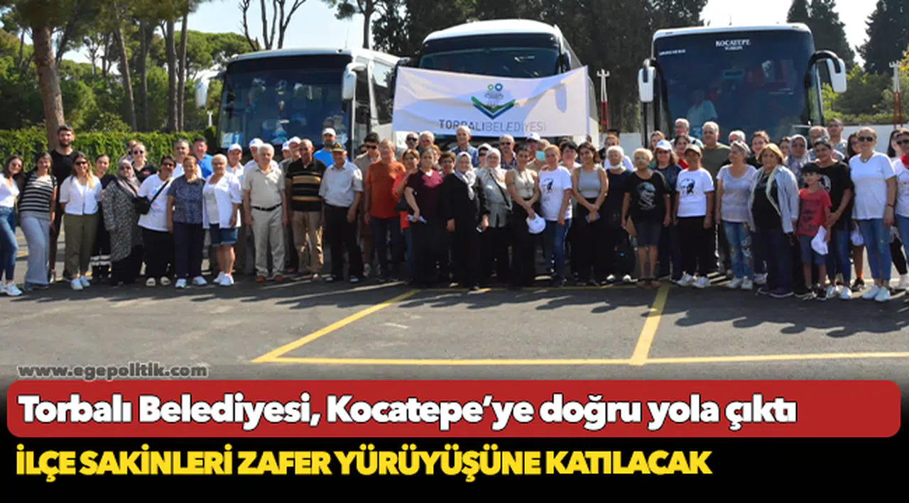 Torbalı Belediyesi, Kocatepe’ye doğru yola çıktı