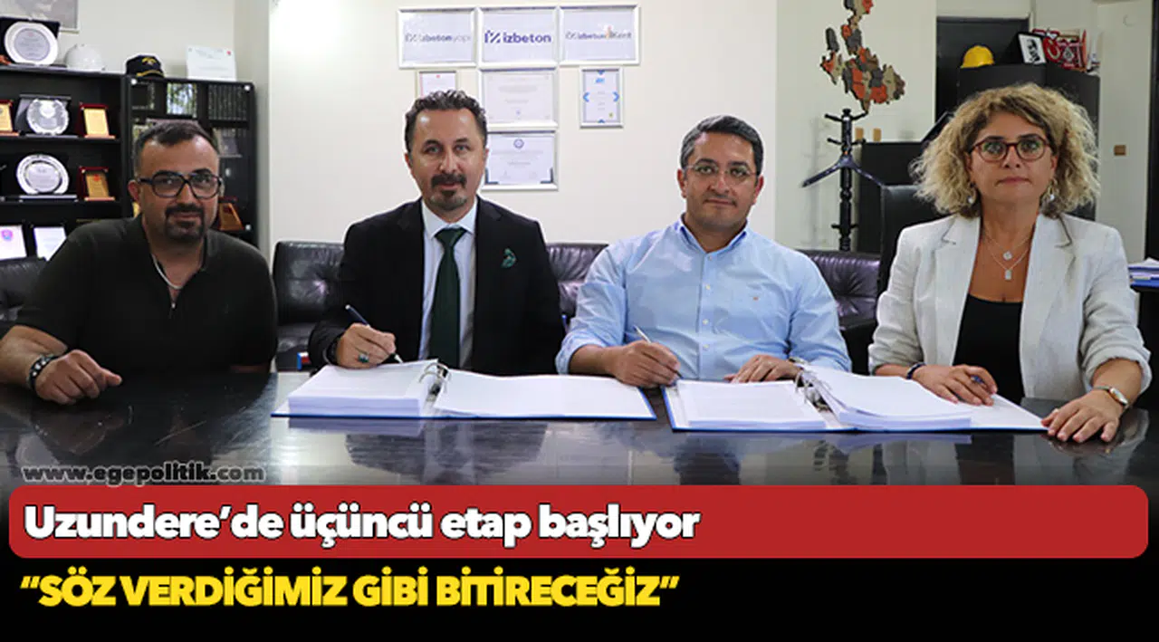 Uzundere’de üçüncü etap başlıyor