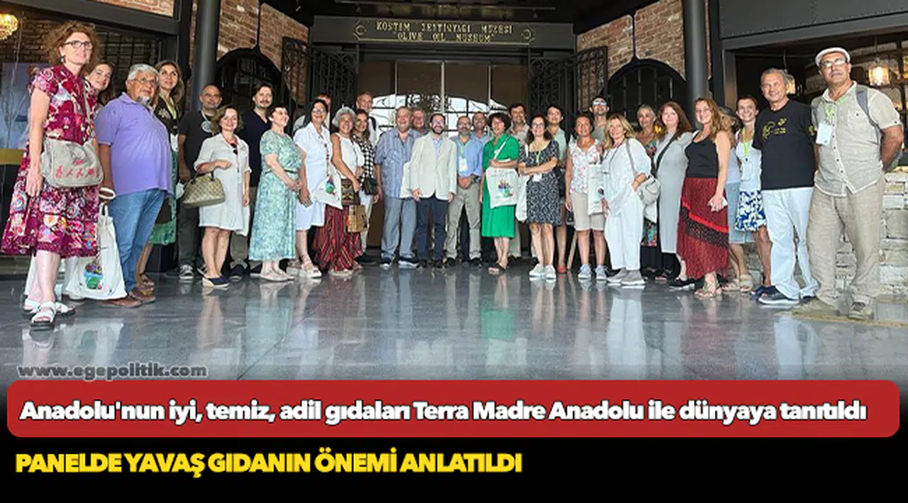 Anadolu'nun iyi, temiz, adil gıdaları Terra Madre Anadolu ile dünyaya tanıtıldı