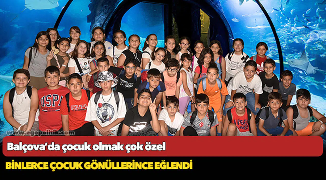 Balçova’da çocuk olmak çok özel