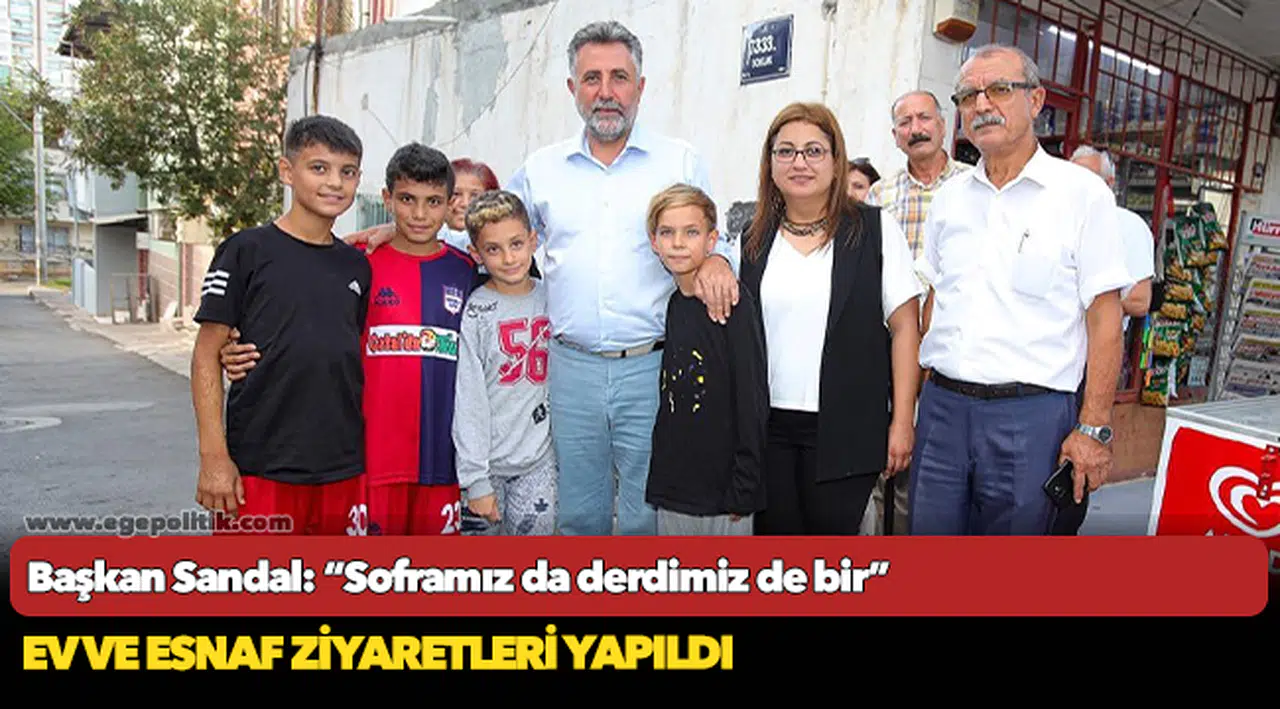 Başkan Sandal: “Soframız da derdimiz de bir”