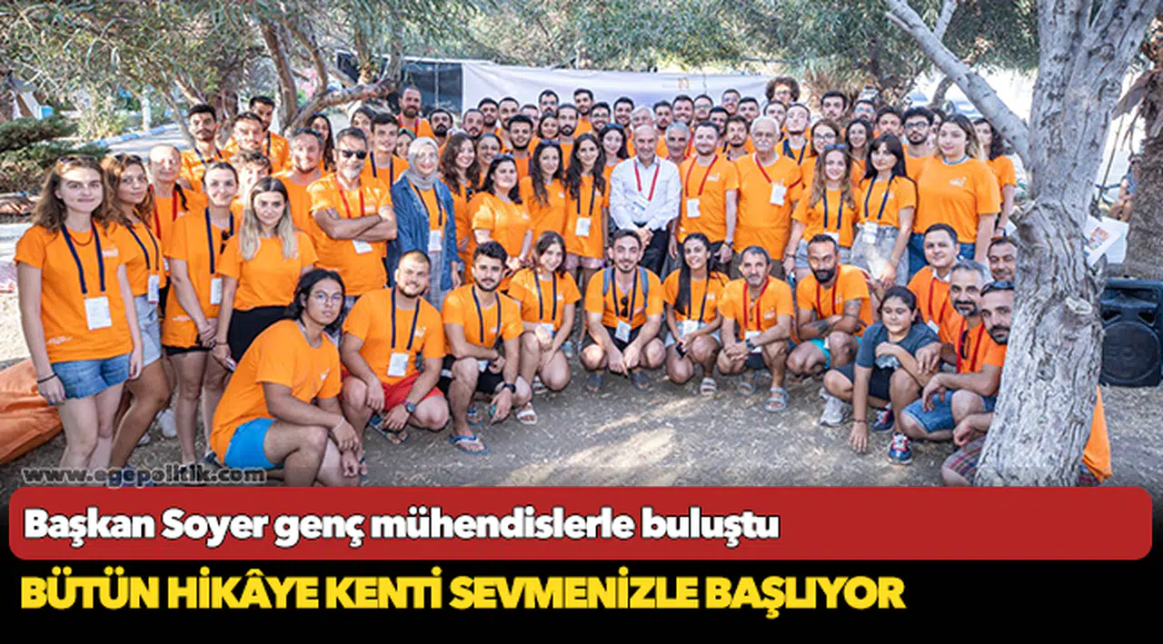 Başkan Soyer genç mühendislerle buluştu