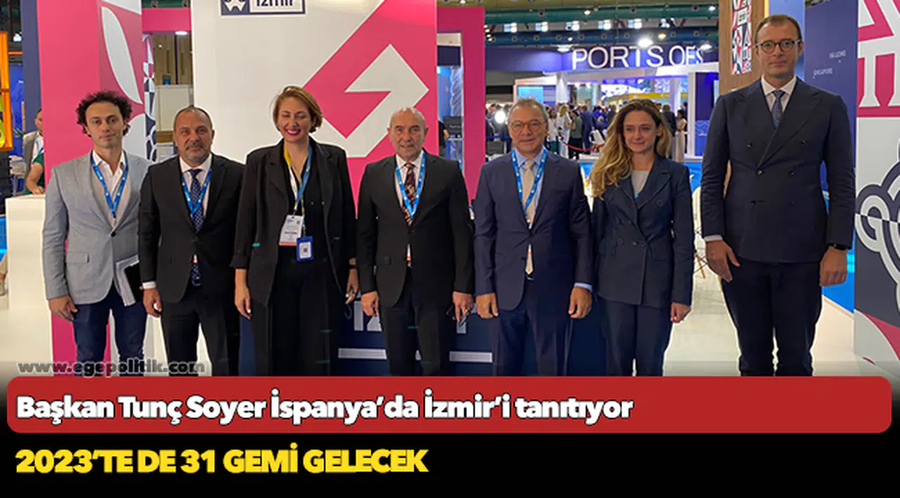 Başkan Tunç Soyer İspanya’da İzmir’i tanıtıyor