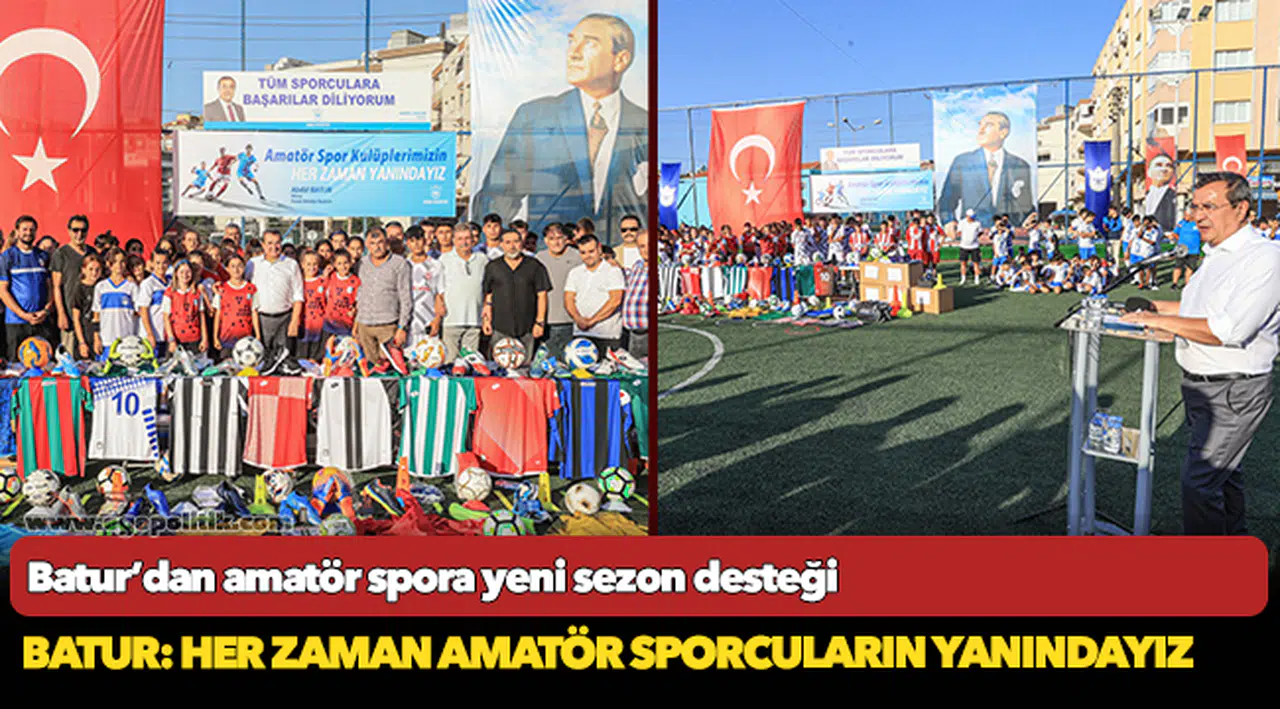 Batur’dan amatör spora  Yeni sezon desteği