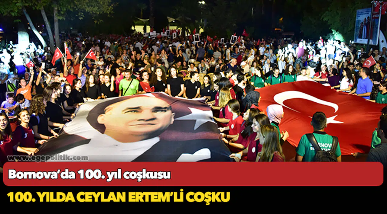 Bornova’da 100. yıl coşkusu