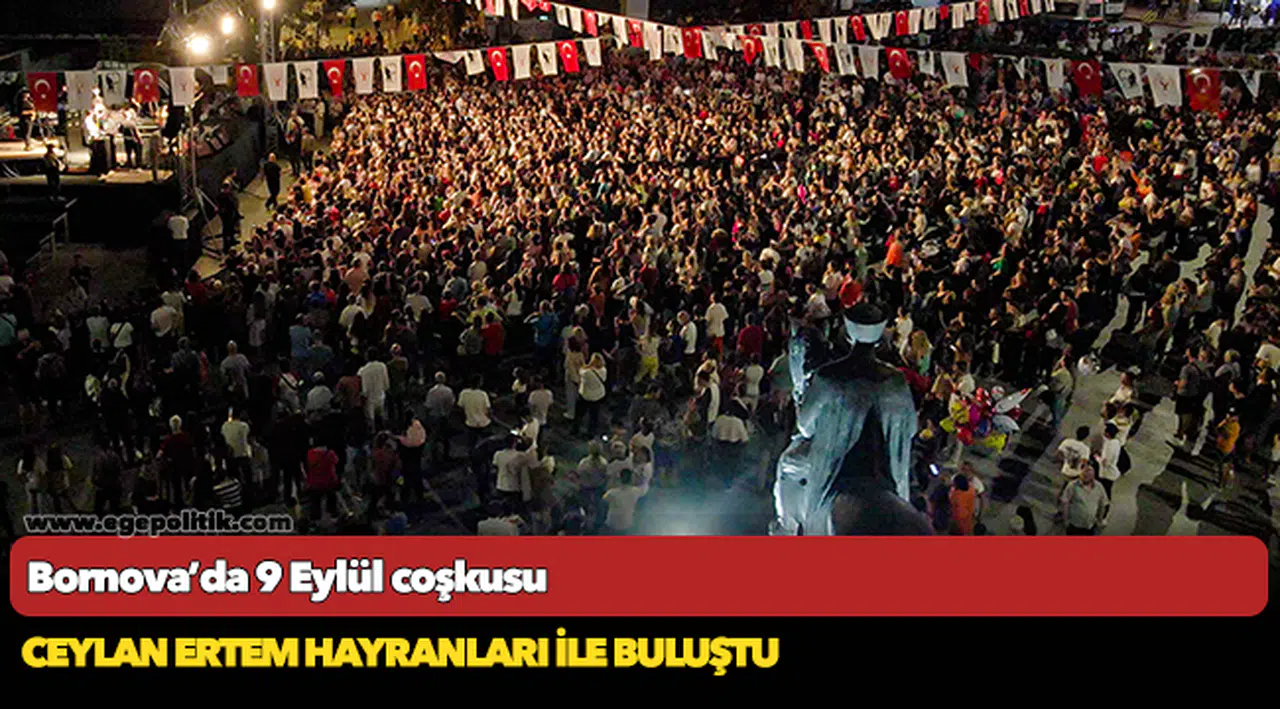 Bornova’da 9 Eylül coşkusu