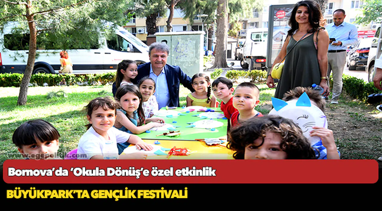 Bornova’da ‘Okula Dönüş’e özel etkinlik