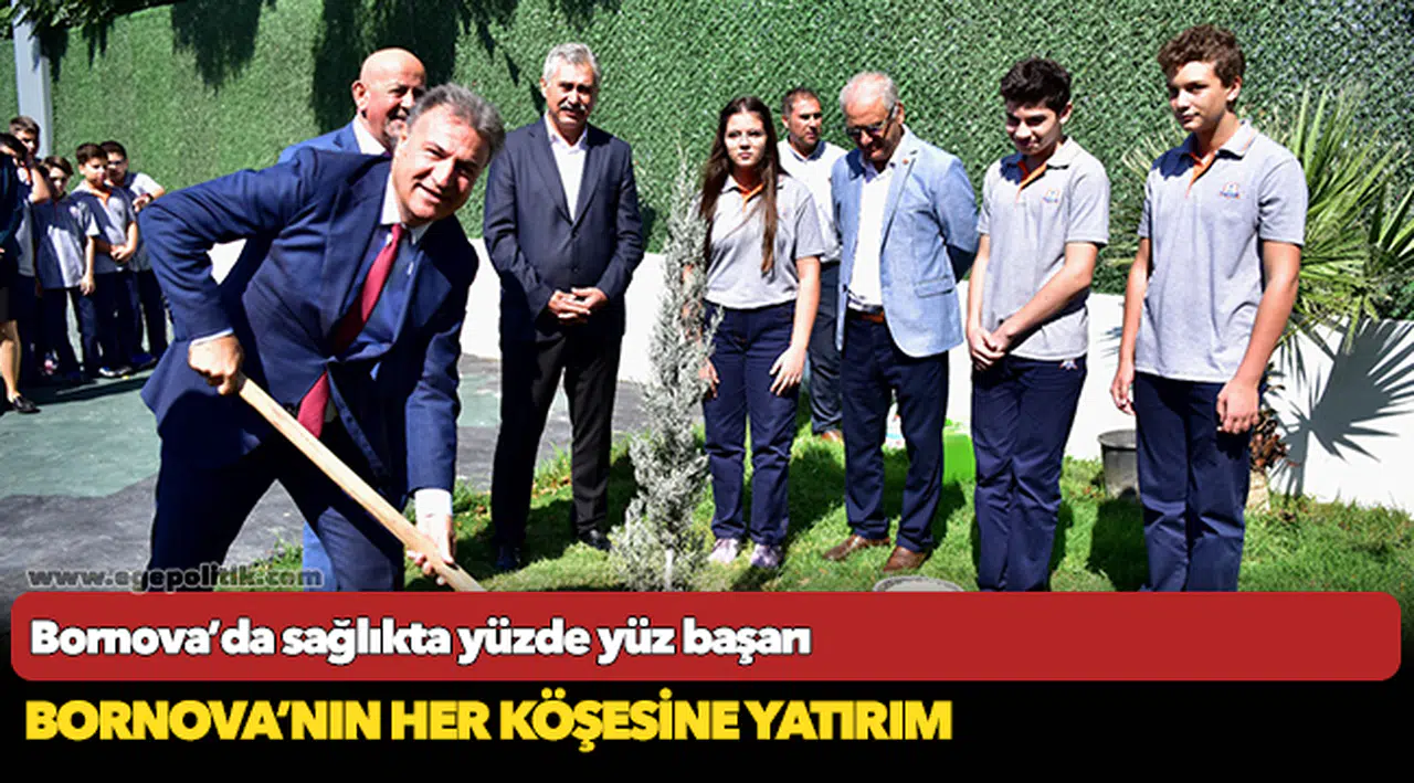 Bornova’da sağlıkta yüzde yüz başarı