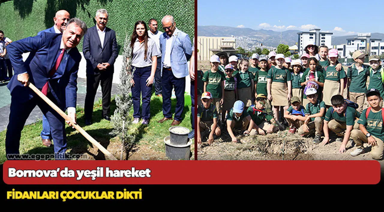 Bornova’da yeşil hareket