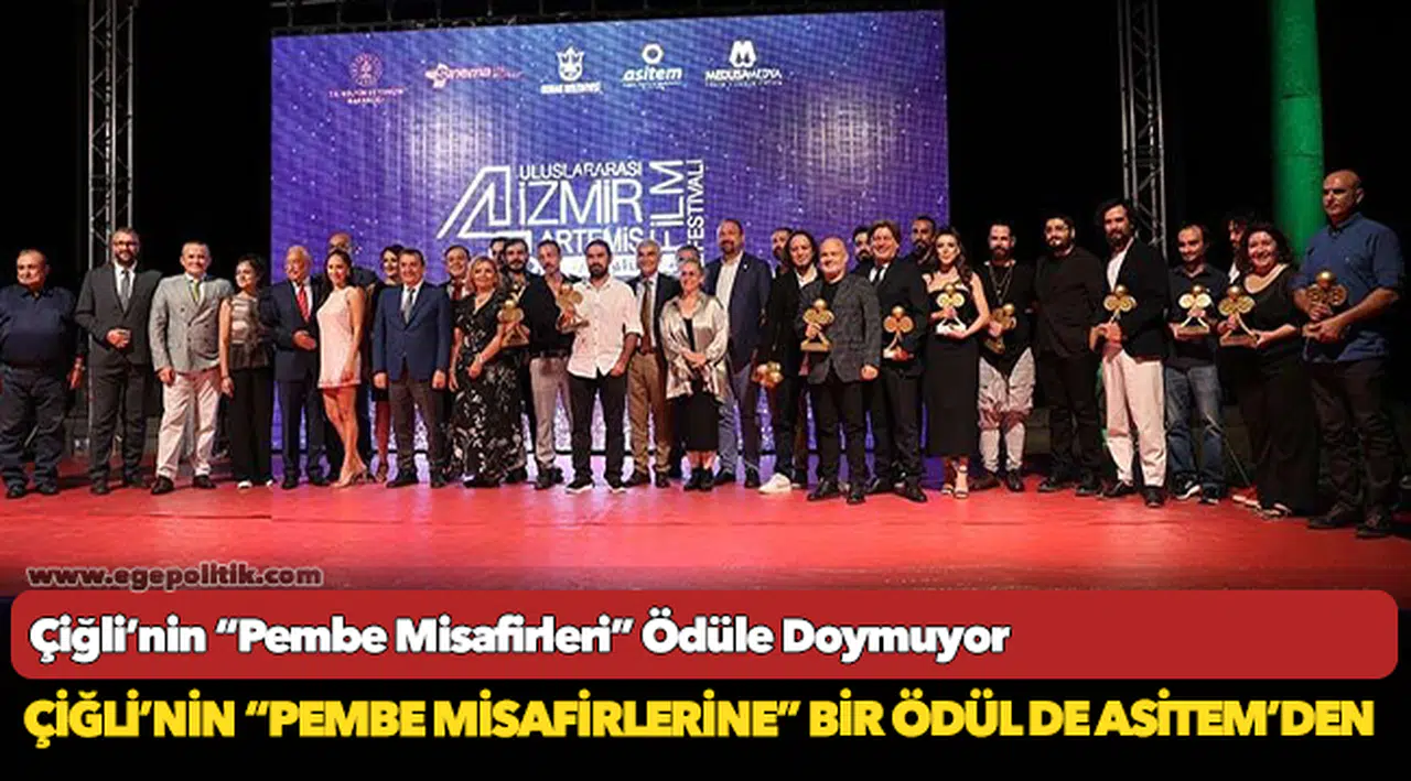 Çiğli’nin “Pembe Misafirleri” Ödüle Doymuyor