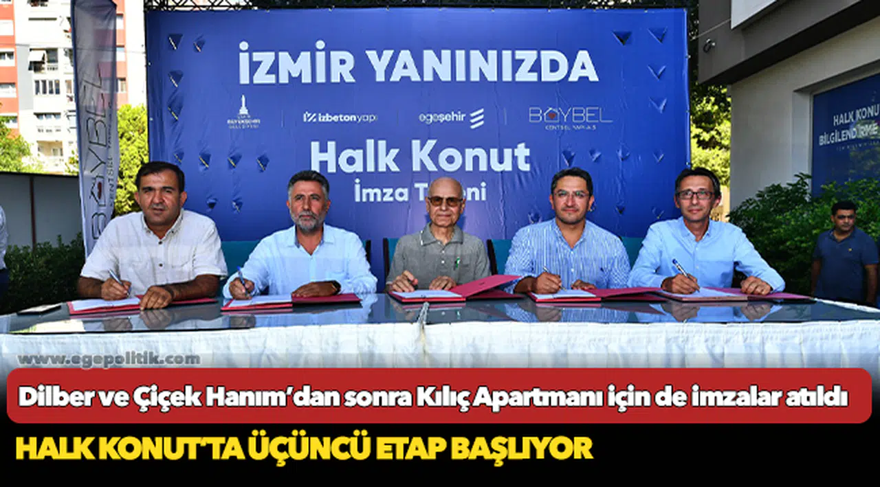Dilber ve Çiçek Hanım’dan sonra Kılıç Apartmanı için de imzalar atıldı