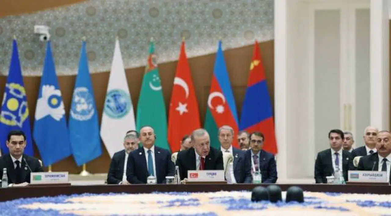 Erdoğan Şangay İşbirliği Örgütü zirvesinde konuştu: İşbirliğimizi çok daha yukarıya çıkaracağımıza inanıyorum