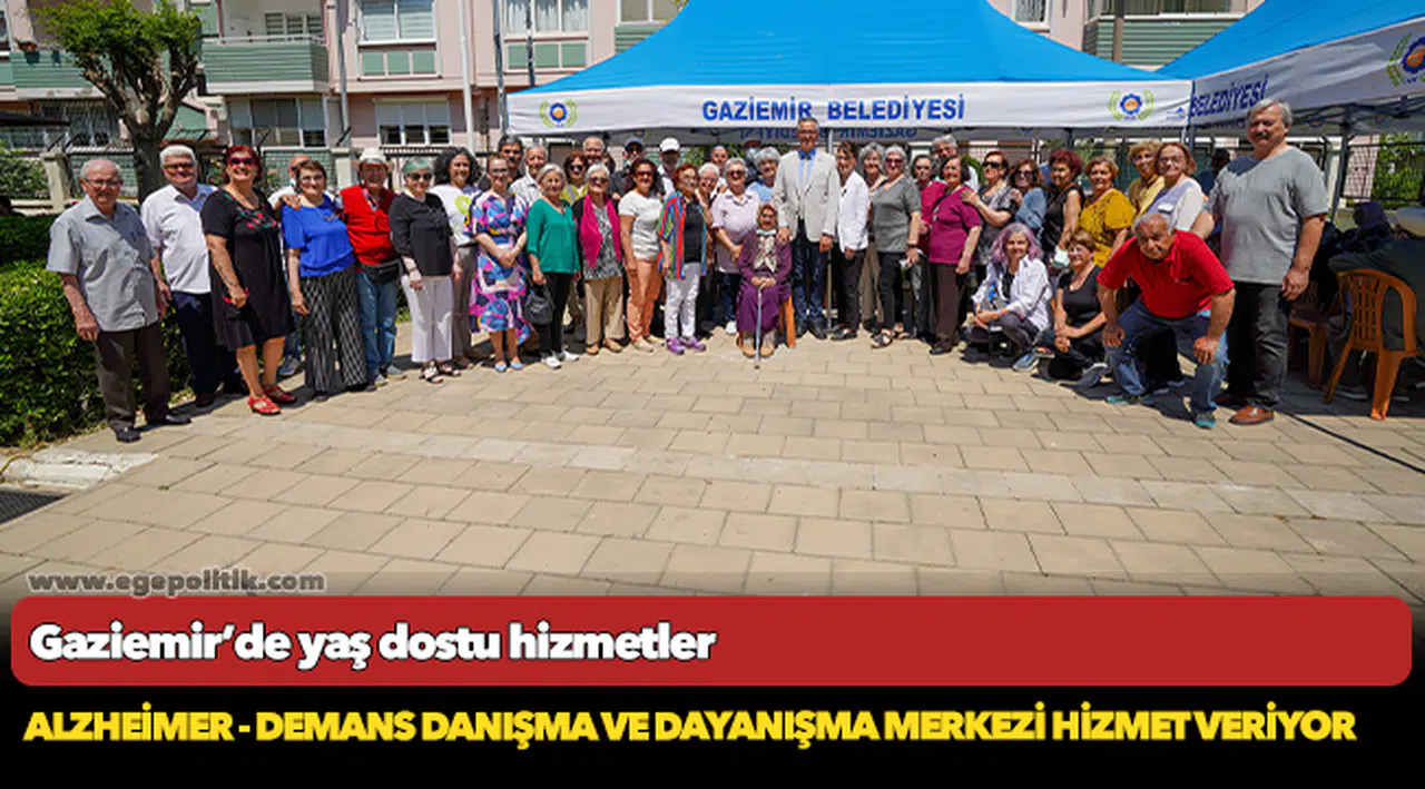 Gaziemir’de yaş dostu hizmetler