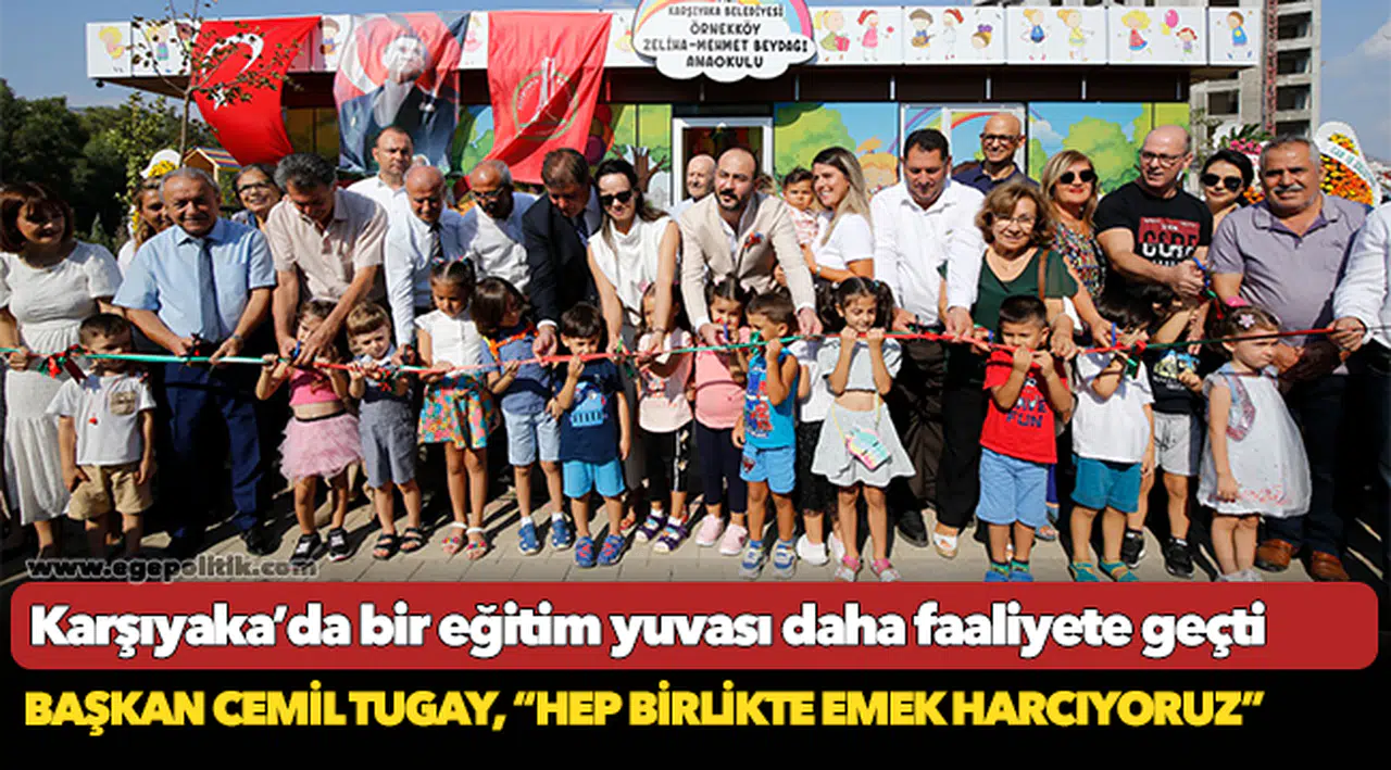 Karşıyaka’da bir eğitim yuvası daha faaliyete geçti