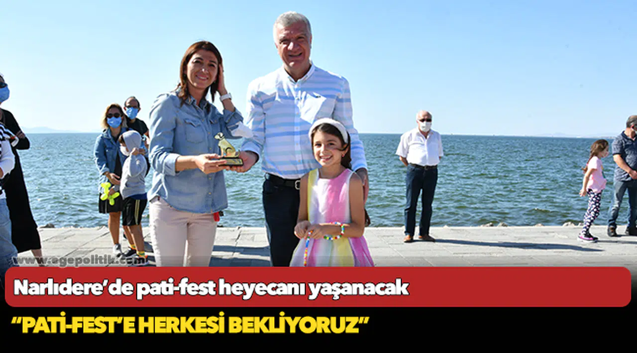 Narlıdere’de pati-fest heyecanı yaşanacak