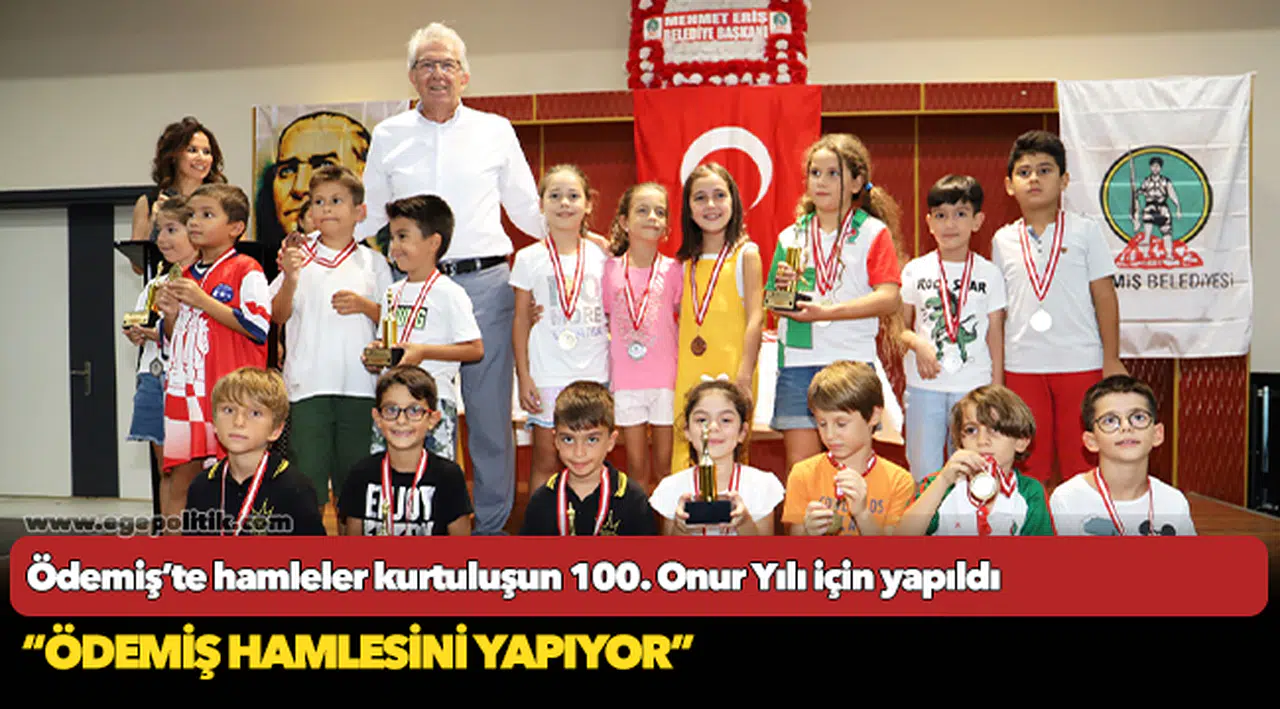 Ödemiş’te hamleler kurtuluşun 100. Onur Yılı için yapıldı