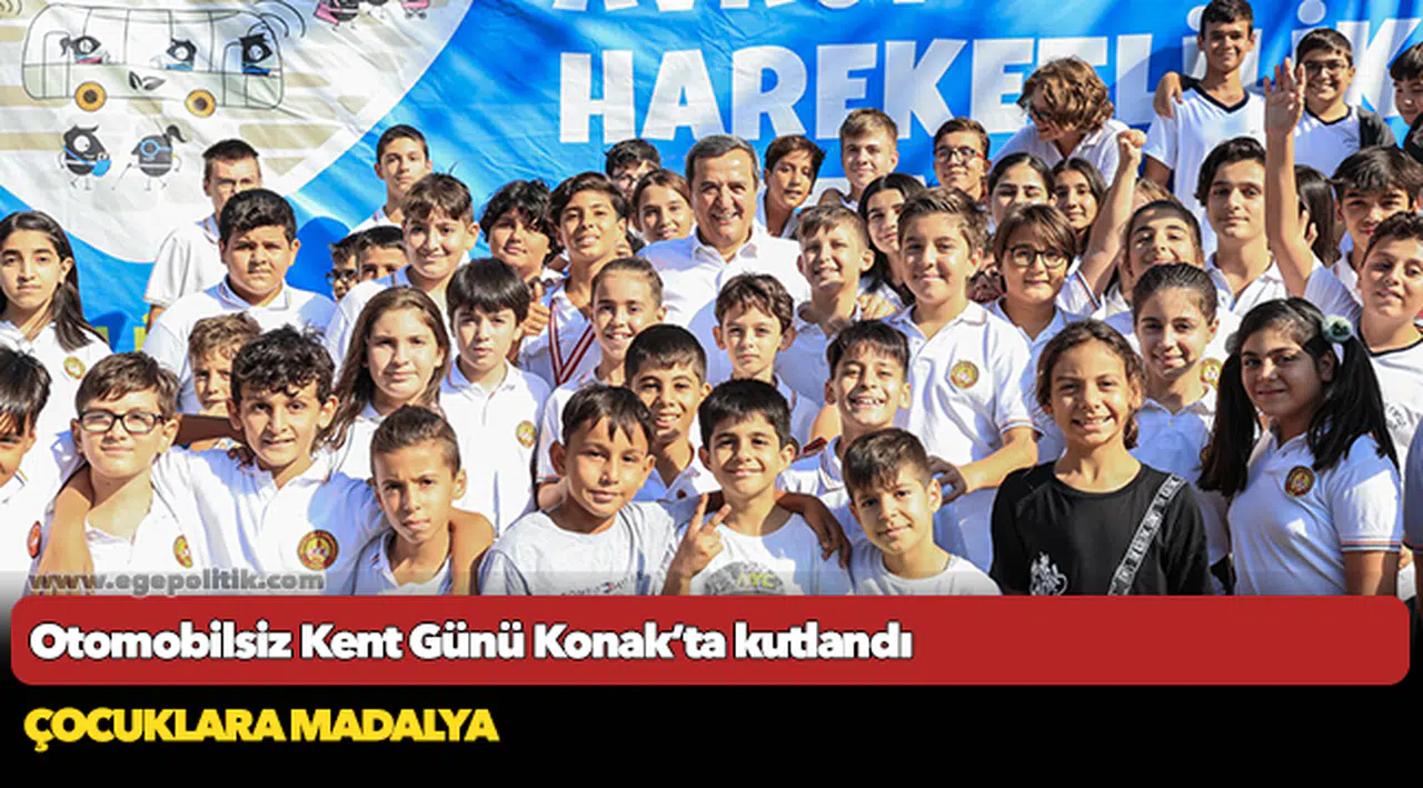 Otomobilsiz Kent Günü  Konak’ta kutlandı
