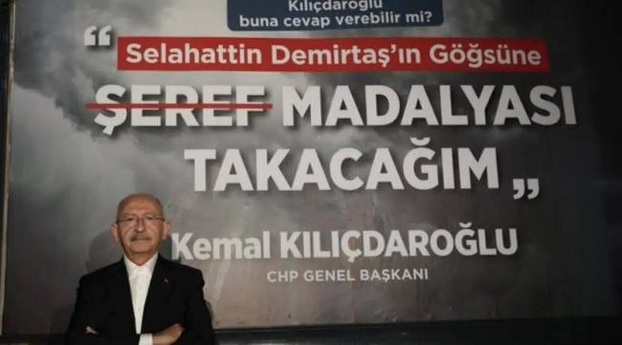 Selahattin Demirtaş'tan 'afiş' açıklaması