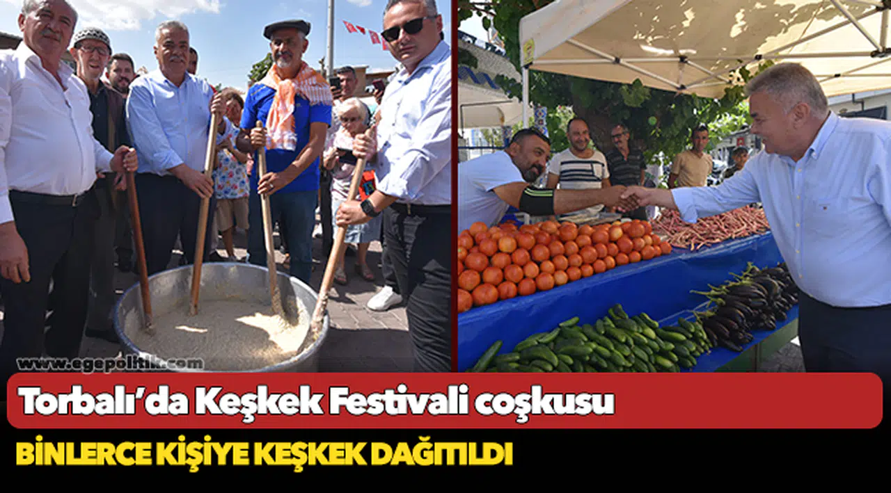 Torbalı’da Keşkek Festivali coşkusu
