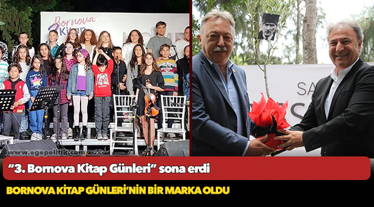 “3. Bornova Kitap Günleri” sona erdi