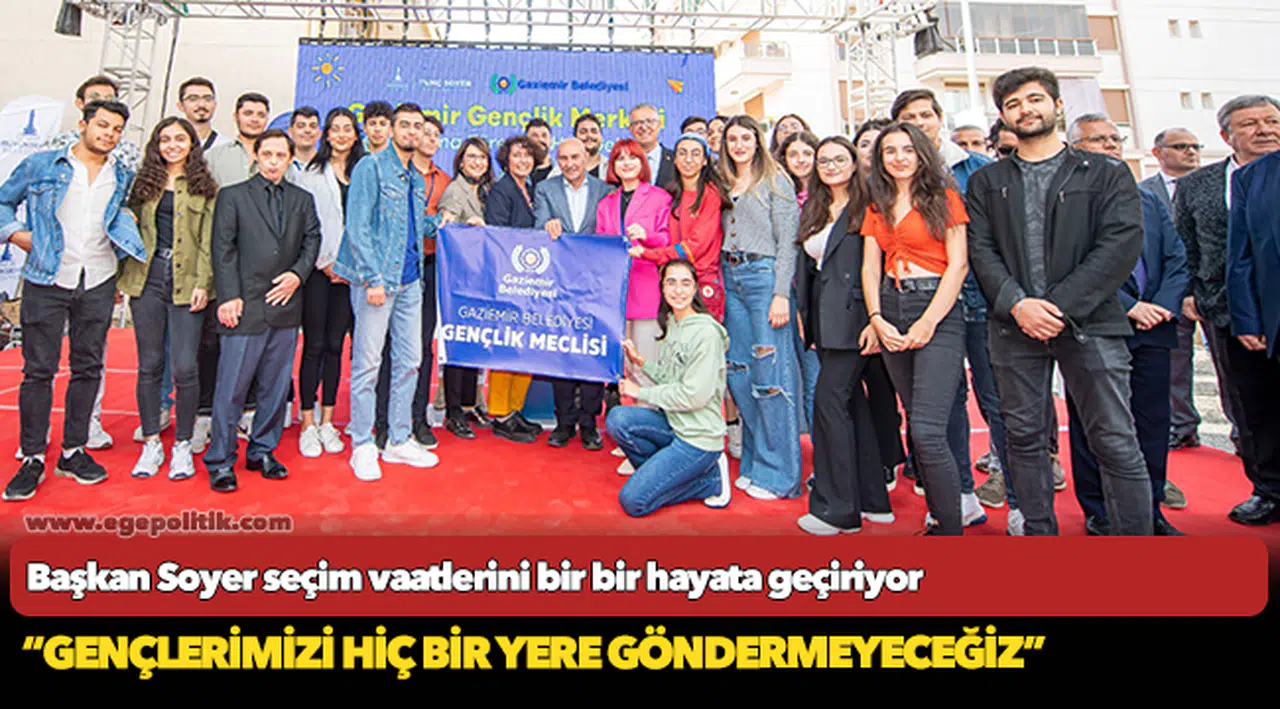 Başkan Soyer seçim vaatlerini bir bir hayata geçiriyor