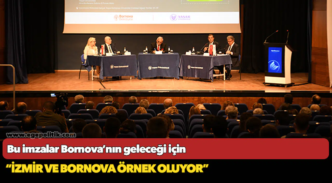 Bu imzalar Bornova’nın geleceği için