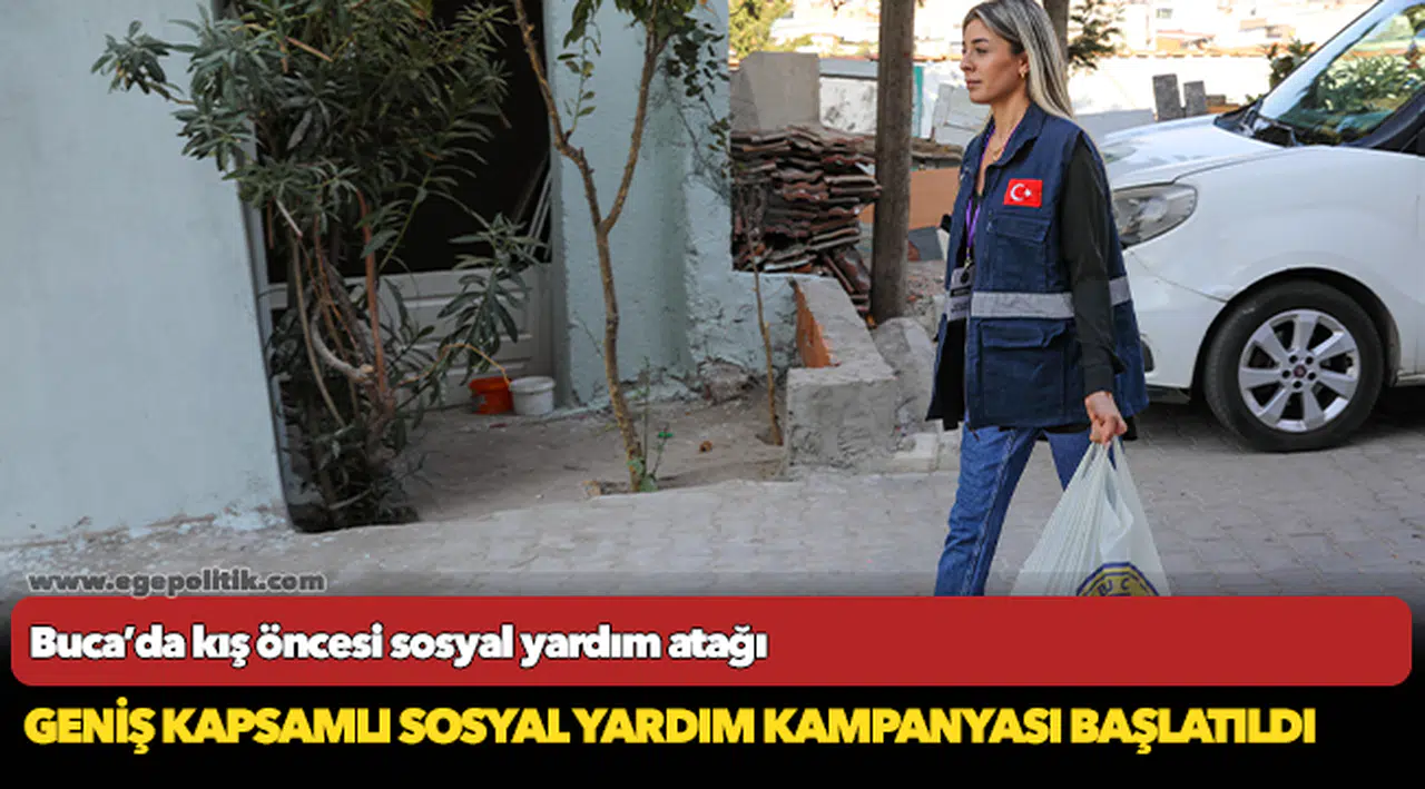 Buca’da kış öncesi sosyal yardım atağı